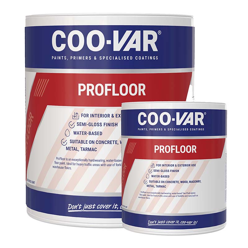 PROFLOOR RED and ACTIVATOR         5KG BASE IN 2.5LT / ACTIVATOR IN 5LT