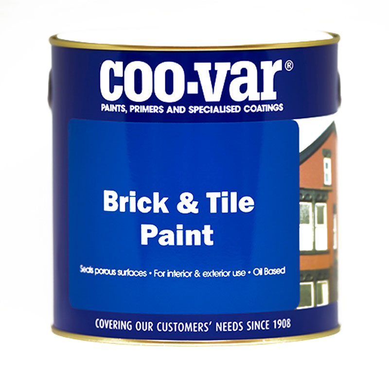 BRICK and TILE PAINT GLOSS RED 1 LITRE               *******CHECK LABELS*********