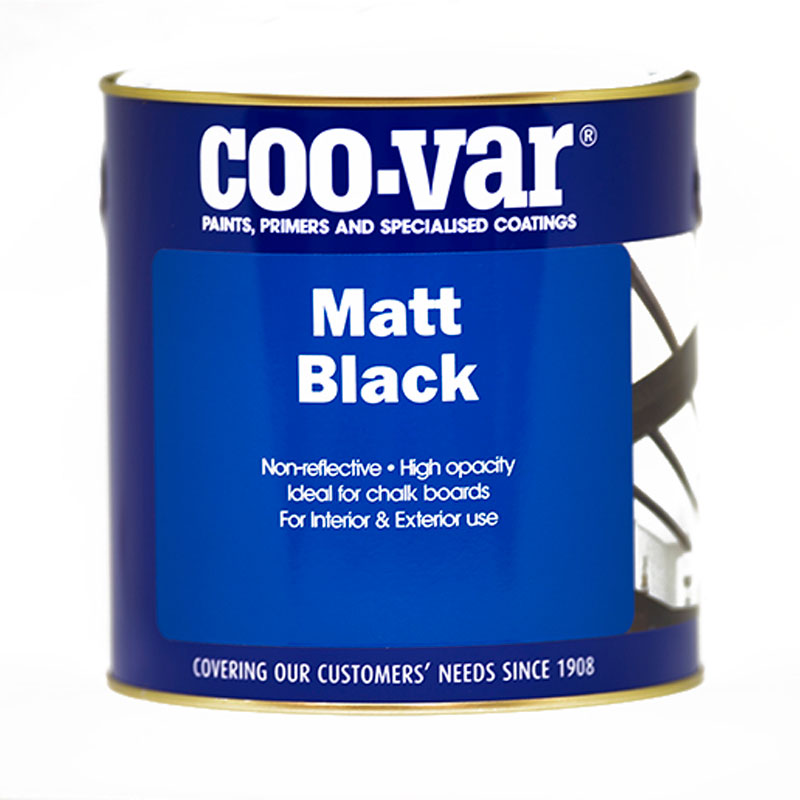 COO-VAR MATT BLACK 500ML