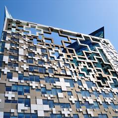 The Cube Birmingham Floor Mural