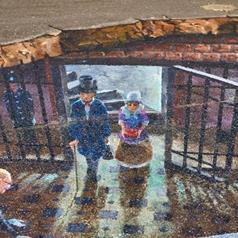 Acrylic Floor Paint to time hop back to Bedford High Streets long-lost bank vault.