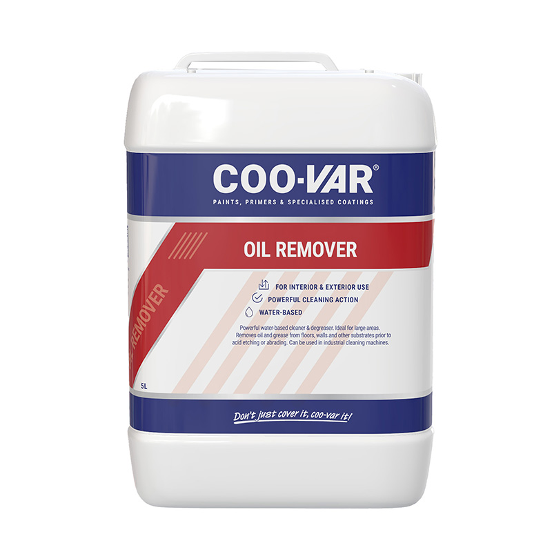 COO-VAR WATER BASED OIL REMOVER 5 L PRODUCT CODE 7OPT