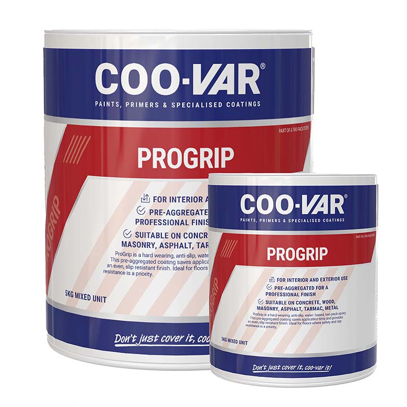 PROGRIP  RED and ACTIVATOR         5KG BASE IN 2.5LT / ACTIVATOR IN 5LT