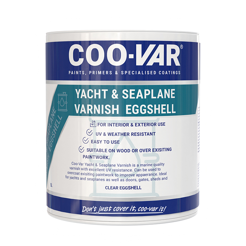 COO-VAR EGGSHELL YACHT VARNISH 500 ML