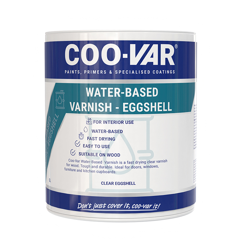 W/BASED ACRYLIC VARNISH EGGSHELL  500ml