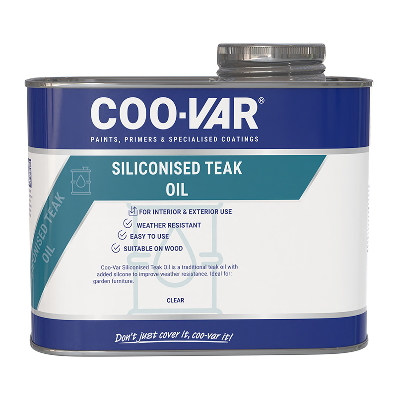 COO-VAR TEAK OIL SILICONISED  1 LITRE TACTILE REQUIRED