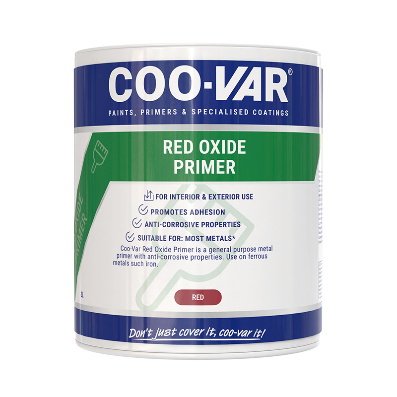 COO-VAR RED OXIDE METAL PRIMER     500ml               *******CHECK LABELS*********