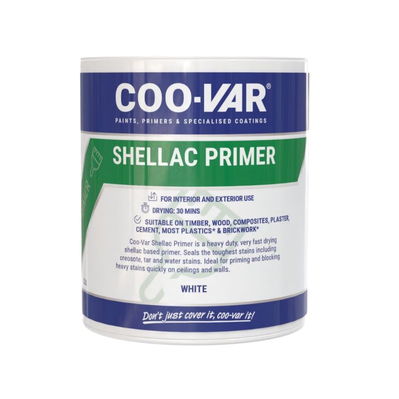 SHELLAC PRIMER WHITE 250 ML TACTILE REQUIRED