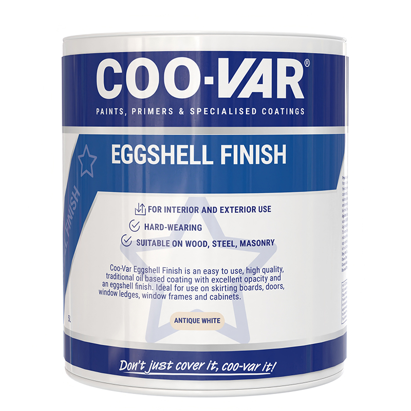 COO-VAR EGGSHELL FINISH  ANTIQUE WHITE 1LT