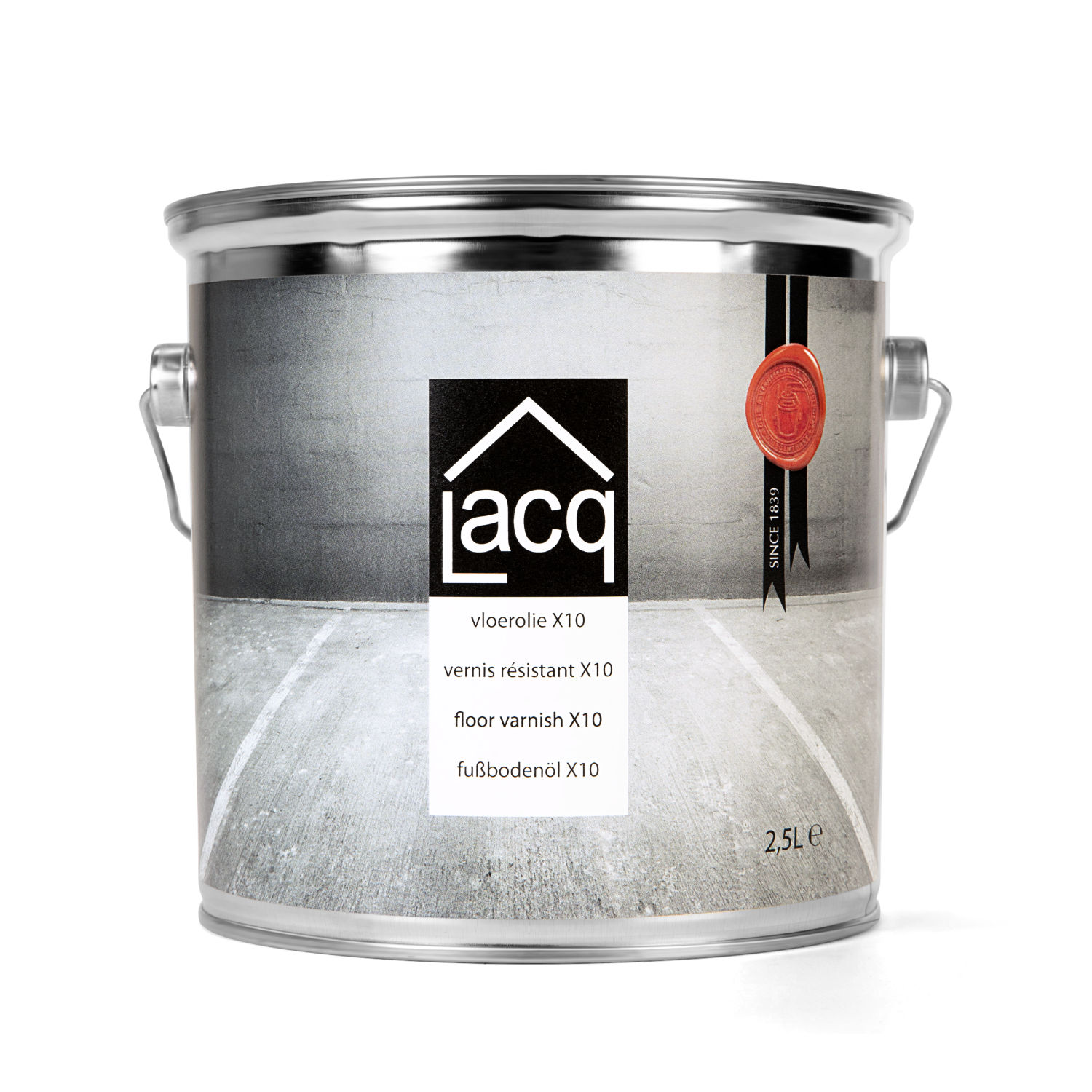 LACQ FLOOR VARNISH X10  2.5L